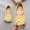 Yellow, variant on Dpytoraw Girls Shoes Autumn Children Princess Shoes Non Slip Soft Sole Leather Shoes Bowknot Single Shoes Girls Sandals For Wedding Size 8