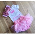 thumbnail image 2 of Barboteuse Justaucorps Combinaison Tutu Robe Vêtements Tenue pour Nouveau-Né Fille Princess, 2 of 5