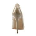 thumbnail image 4 of 5" Heel, 3/8" Hidden Platform Pump - Cream Pat, 16, 4 of 5