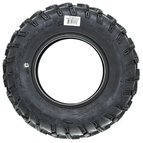 Kimpex 021160 Front Trail Fighter Tire Bias 24X8.00-12 Xplorer Challenger Pioneer TRX420