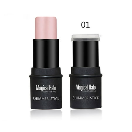 Anauto Makeup, Highlighter,2Colors Magical Halo Highlighter Stick Powder Highlighting Brightening Facial Makeup