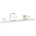thumbnail image 3 of Wall Shelves 2 pcs White 39.4"x3.5"x1.2", 3 of 9