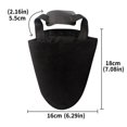 thumbnail image 2 of Bowling Shoe Covers 1 Pairs Black Bowling Shoes Slider Bowling Shoe Protector, 2 of 5