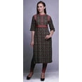 thumbnail image 2 of Bimba Printed Kurta Straight Tunic Tops Women Summer Wear Ladies Kurti, 2 of 5