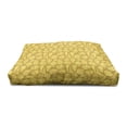 thumbnail image 4 of Shells Pet House, Ornamental Illustration of Long Tail Cabrits Murex, Outdoor & Indoor Portable Dog Kennel with Pillow and Cover, 5 Sizes, Earth Yellow Mustard, by Ambesonne, 4 of 5