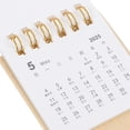 thumbnail image 2 of Shisuyan Mini Calendrier de Bureau Petit Calendrier Calendrier Mensuel Calendrier de Bureau, 2 of 9