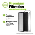 thumbnail image 4 of Paquete de 2 filtros HEPA compatibles con el purificador de aire Alen T500, 4 of 7