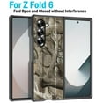 thumbnail image 3 of Case and Belt Clip Combo for Samsung Galaxy Z Fold 6, Nakedcellphone Cover and Hip Holster Holder [Rotate, Stand, S-Pen Slot] for Z Fold6 Phone (SM-F956U, 2024) - Bush Camo, 3 of 10