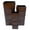 Brown Indoor Outdoor Light Weight Solid Square S/3 31", 25", 20"H
