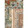 thumbnail image 7 of Pasargad Home Serapi 8' x 10' Hand-Knotted Wool Rust Rug - All Ages, Indoors, 7 of 7