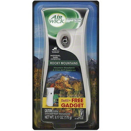 Air Wick Freshmatic Ultra Rocky Mountains Air Freshener Automatic Spray + Refill, 2 pc