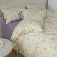 thumbnail image 4 of Juego de Edredón LifeTB Queen Floral con Lazo Morado 3 Piezas, 4 of 8