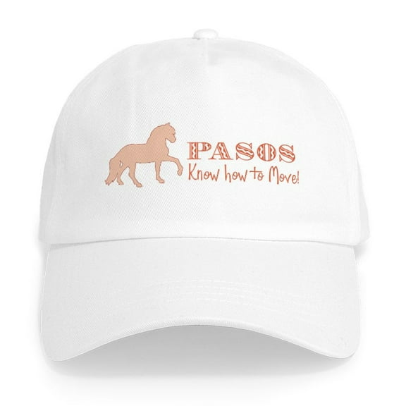 CafePress - Paso Fino Horse Cap - Adjustable 100% Brushed Unisex Casual Cotton Baseball Cap, Beige, 1