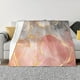 thumbnail image 1 of Fotbe Abstract Marble Texture Manta de Franela con Estampado, Manta Ultrasuave para Cama, Sofá, Auto, Hipoalergénica y Antibolitas-60"x50", 1 of 6
