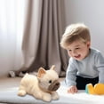 thumbnail image 5 of Musatteng Corgi Plush Toy - Realistic Stuffed Dog with Weighted Paws for Calming Sensory Play, Hypoallergenic & Machine-Washable for Kids Ages 3+, 5 of 5