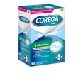 thumbnail image 2 of Bastones limpiadores de dentaduras Corega Rapid 66 tabletas, 2 of 8