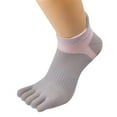 thumbnail image 6 of Women Toe Socks 5 Finger Cotton Wicking Athletic 6 pack, 6 of 7