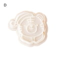 thumbnail image 2 of Dream Lifestyle Animal Cookie Cutters With Plunger Stamps,3D Cute Tiger Shape Embossing Cutters Non-Stick DIY Cartoon Baking Molds for Biscuit Fondant Pastry Cake, 2 of 8