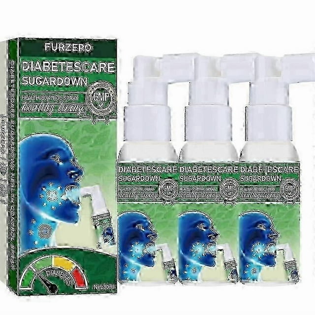Furzero Diabetescare Sugardown Health Control Spray,Diabetes Care Sugar Down Health Control Spray,Furzero Respiclean Lung and Breath Spray_c*