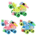 thumbnail image 2 of relayinert Patins à Roulettes pour Enfants Double Rangée Chaussures de Patinage à 4 Roues Taille Ajustable Patins en Ligne pour Garçons Filles, 2 of 6