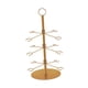 thumbnail image 3 of Soporte para copas de vino Perfecl estante de almacenamiento de 3 niveles con 12 ganchos oro, 3 of 8