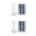thumbnail image 1 of Naiovety 5 Pair Display Rack Eyeglass Stand Organizer Glasses 2piezas Blanco, 1 of 1