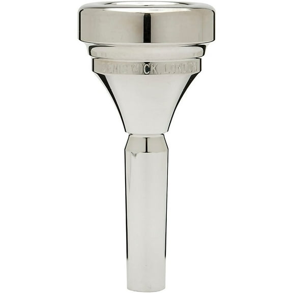 Denis Wick DW5286 Classic Series Tuba Mouthpiece in Silver 1