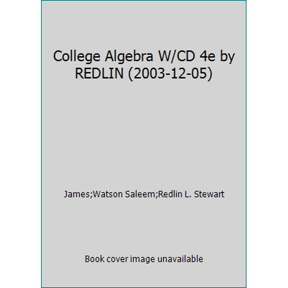 Pre-Owned College Algebra (Hardcover)
