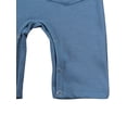 thumbnail image 3 of ZAXARRA Barboteuse Sans Manches pour Bébé Couleur Unie Combinaison de Mode, 3 of 6