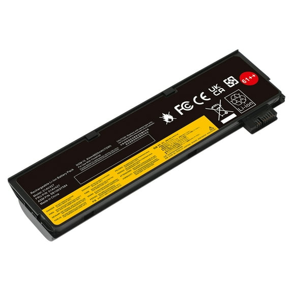 72Wh 01AV427 01AV425 Battery for Lenovo ThinkPad T480 T470 P51S P52S T570 T580 A485 A475 TP25 Series 4X50M08812 01AV427 01AV425 01AV422 01AV492 01AV490 10.8V 72Wh 6600mAh 6-Cell