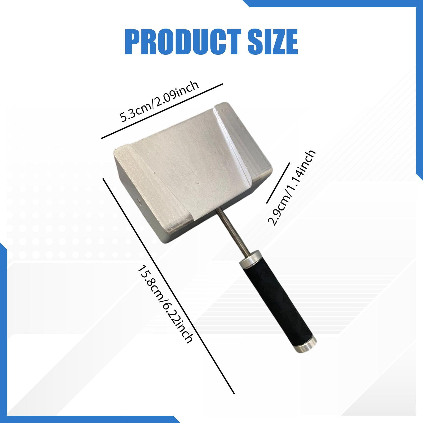 LeeQinersw Bridge Holder Clamp Luthiers Tool Reliable Parts Portable Violin Making Tool Straight handle
