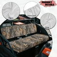thumbnail image 6 of Uorisanigo UTV Bench Seat Cover Set Compatible with Kawasaki Mule, Scratch-Proof Camo Hunting Print Front Bench Covers Protection, Accessories UTV Seat Cover Fit for Kawasaki Mule 4010, 6 of 7