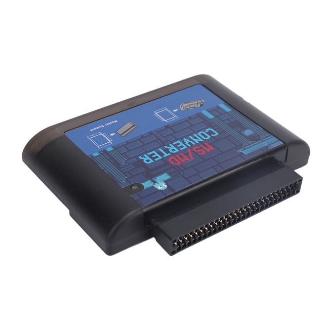 MS to MD Game Card Converter, Multi Platform Video Game Adapter for Retron5, for Retron3, for Retron2 Mega Drive , with Premium ABS Material for Enhanced Durability