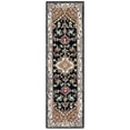 thumbnail image 2 of Safavieh Heritage York Oriental Wool Runner Rug, Navy/Brown, 2'3" x 10', 2 of 11