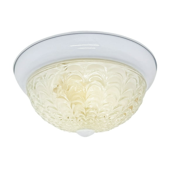 Lámpara De Techo Luz Ideal, Plafón Gelatina Blanco.