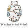 thumbnail image 2 of Cinnamoroll Hoodie 3D Print Pullover Hooded Long Sleeve Sweatshirts Tops Blouse with Pocket for Mens Womens, 2 of 8