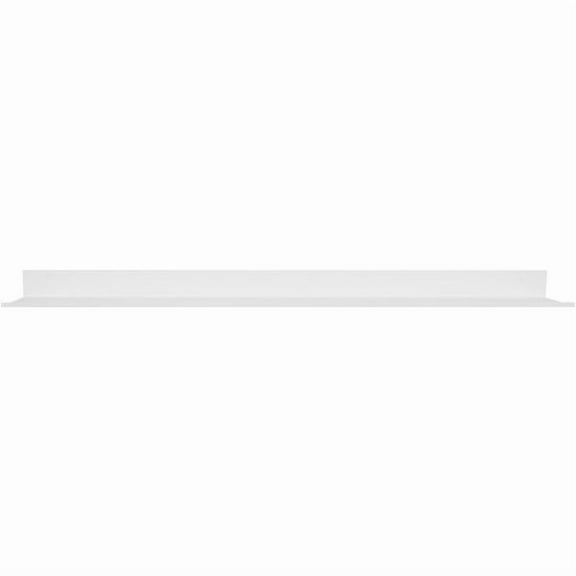 Hangman 48-Inch No-Stud Floating Shelf (White Powder Coat)