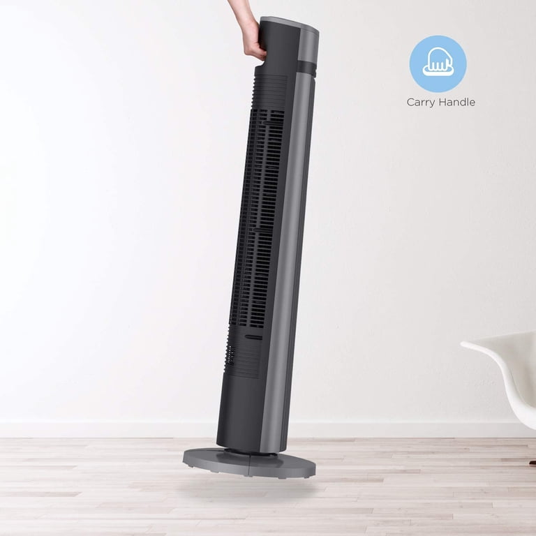 PELONIS PFT40A4AGB Electric Oscillating Stand Up Tower Fan, 40-inch, Black  2020 New Model, 3 Speed, up to 15h Timer,LED Display, Remote Control  included - Walmart.com