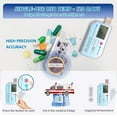 thumbnail image 3 of Wisesorb 5 Packs USB Data Logger with LCD, Bluetooth & App Temperature Humidity Recorder with PDF Report, 120 Days for 32000 Points, Single-use, 3 of 7