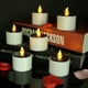thumbnail image 1 of Xihbxyly Velas de Té Solares, Velas Led Parpadeantes, Diseño Seguro Sin Llama, Alimentadas Por Energía Solar, Iluminación Romántica, Decoración para Fiestas y Bodas, Juego de 6, Blanco Frío/Blanco Cá, 1 of 2