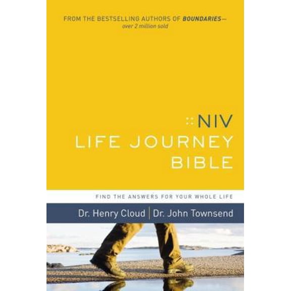 Pre-Owned NIV Life Journey Bible: Find the Answers for Your Whole Life (Hardcover) by Dr. Henry Cloud, John Townsend