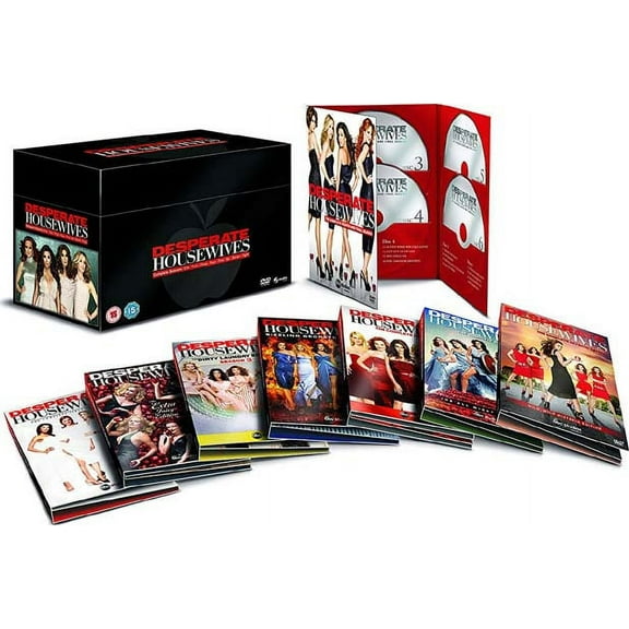 Desperate Housewives - Complete Series 1-8 - 49-DVD Boxset [ NON-USA FORMAT, PAL, Reg.2 Import - United Kingdom ]
