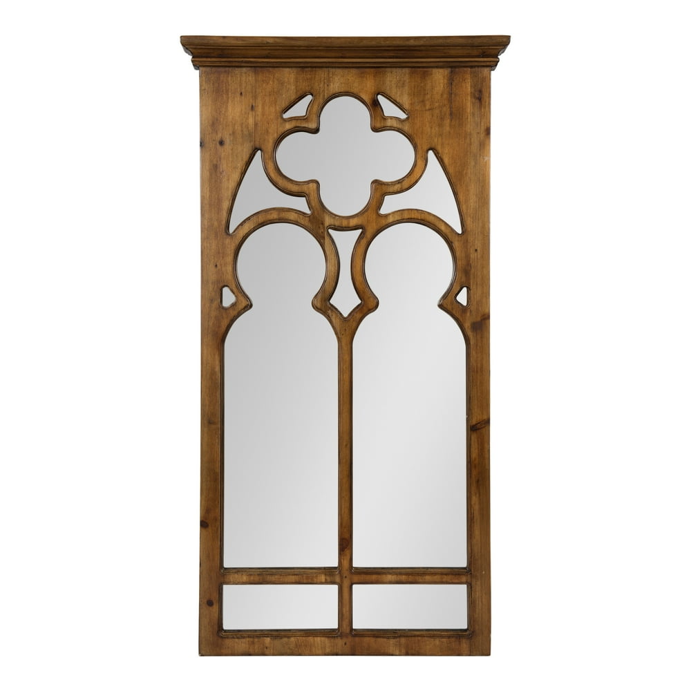 Kate and Laurel Mirabela Farmhouse Casual Wood Framed Decorative Arch