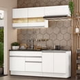 thumbnail image 2 of Cocina Integral Completa 200cm Madesa Glamy Blanco, 2 of 9