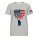 thumbnail image 3 of Tops para hombre, blusas y camisas de cuello redondo y manga corta para hombre, blusas casuales de cuello redondo con estampado de moda para hombre, blusas de cuello redondo y manga corta, camisas par, 3 of 5