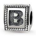 thumbnail image 1 of Reflection Beads QRS1429B Perle en Argent Sterling Lettre B Triangle, 1 of 1