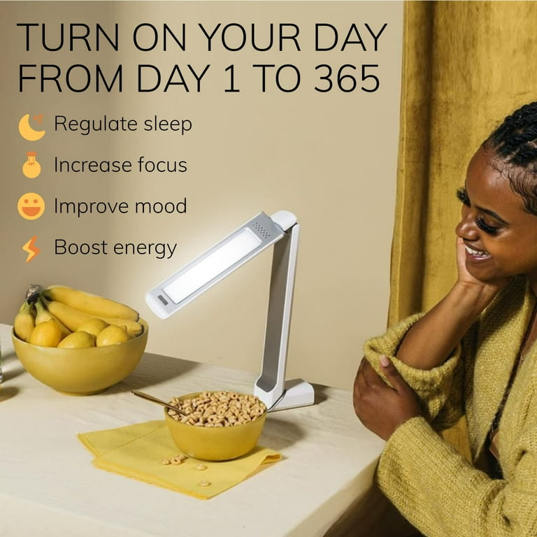 Circadian Optics Light Therapy Lamp - UV-Free LED Happy Mood Lamps for Seasonal Sunlight Changes Circadian Optics Light Therapy Lamp - UV-Free LED Happy Mood Lamps for Seasonal Sunlight Changes