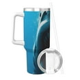 thumbnail image 2 of Pofeuu Open-Mouthed Shark Print 40oz Ice Bully With Handle And Straw Stainless Steel Vacuum Insulated Cup And 2 In 1 Straw Lid, 2 of 8