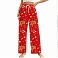 thumbnail image 6 of Christmas Pajama Pants for Women Men Couples Xmas Pjs Pants Pajama Bottom Costume Sleepwear Matching Pajamas Christmas Gifts, 6 of 8