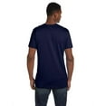 thumbnail image 2 of The Hanes Mens 45 oz, 100% Ringspun Cotton nano-T T-Shirt - NAVY - XL, 2 of 4
